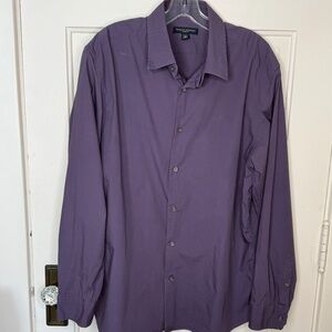Men's Banana Republic Slim Fit Shirt Size 17-17.5